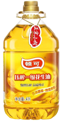 顿可花生油4l